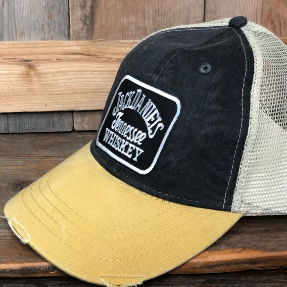 Other - Jack Daniels Distressed Trucker Hat NWT